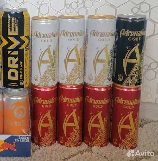 Банки энергетиков adrenaline gold