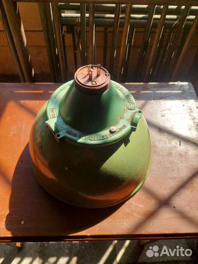 Светильник промышленный СССР