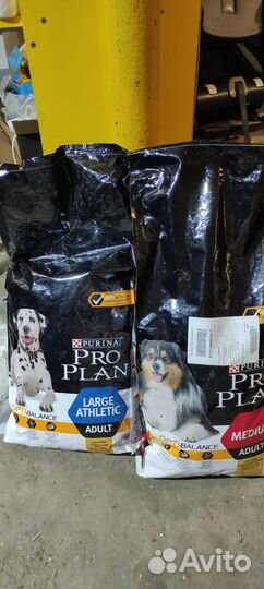 Корм сухой для собак pro plan 14 кг