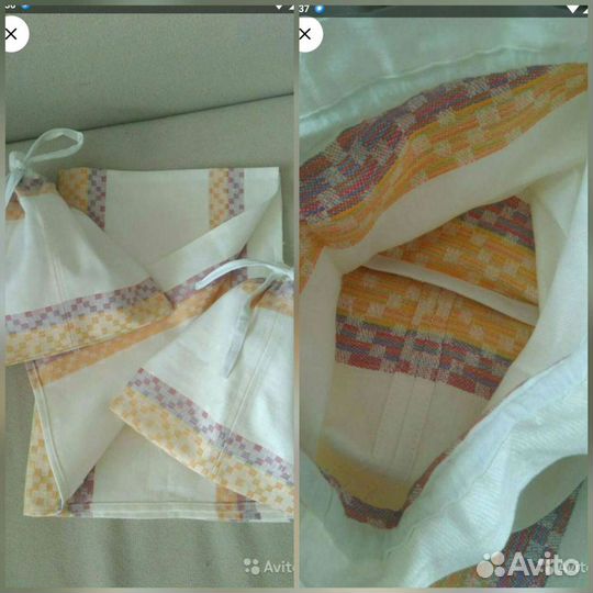 Набор сервировка лен