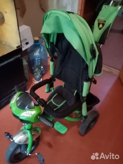 Детская коляска велосипед