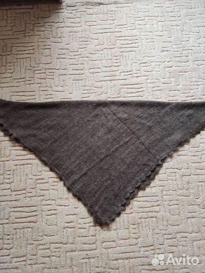 Шаль пуховая ручная работа