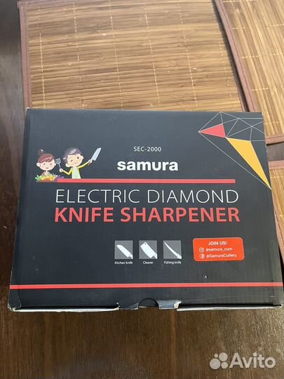 Алмазная электроточилка для ножей samura sec-2000