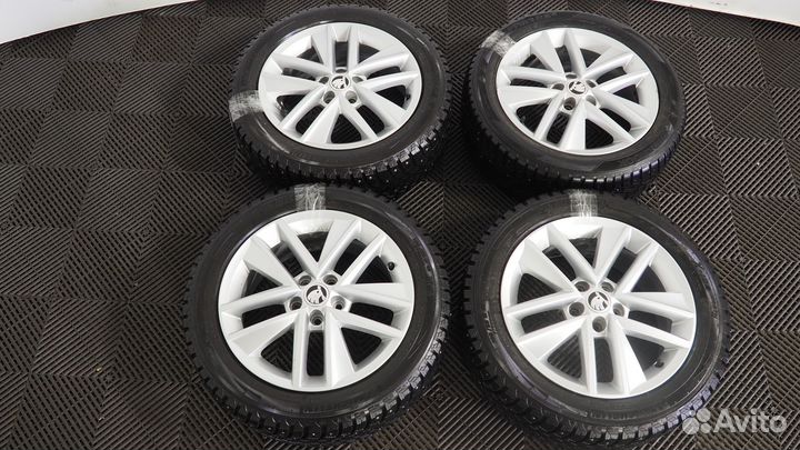 Комплект колёс Skoda R16 оригинал