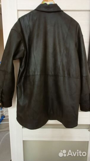 Женская кожаная куртка -рубашка, nice one
