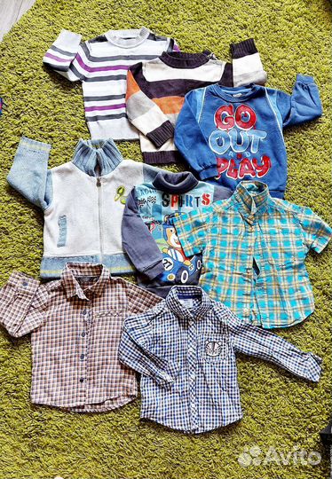 Пакет вещей на мальчика от 0 до 2 лет
