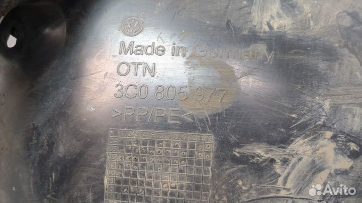 Защита арок (подкрылок) левая передняя Volkswagen Passat 6