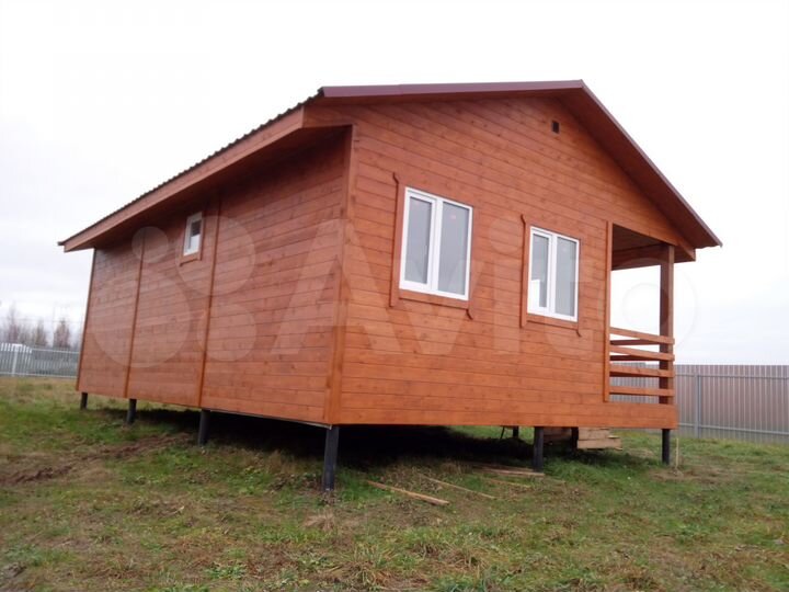 Дом 54 м² на участке 8 сот.