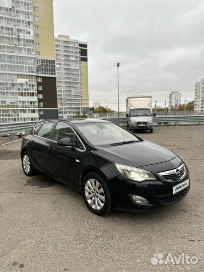 Opel Astra 1.6 AT, 2010, 233 000 км