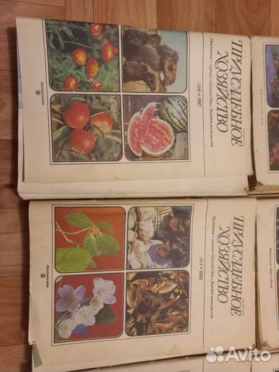 Журнал Приусадебное хозяйство 1984-1989 г