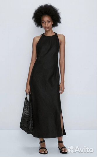 Женское платье миди без рукавов 8 цветов