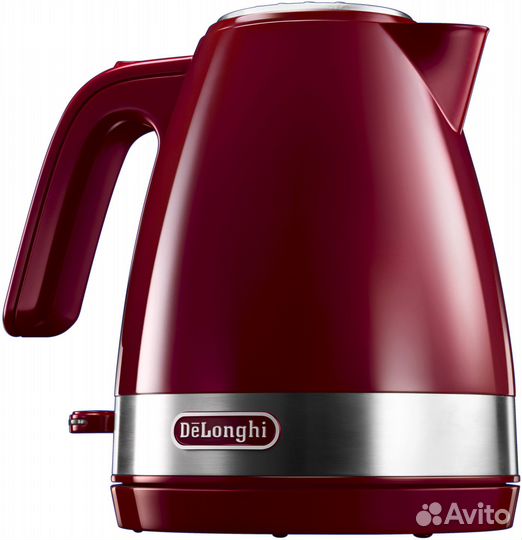 Чайник DeLonghi kbla2001.R красный