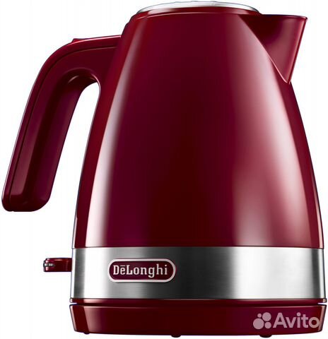 Чайник DeLonghi kbla2001.R красный