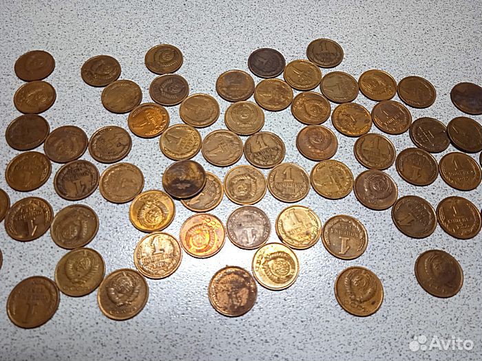 Монеты 1 копейка