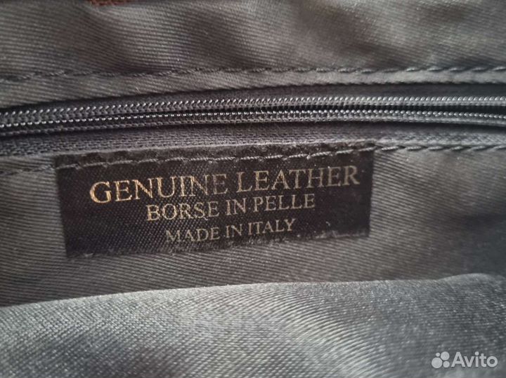 Сумка кожаная женская италия новая