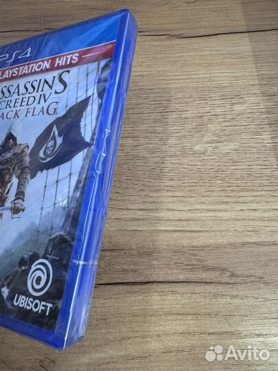 Assassin's Creed IV: Черный Флаг диск для PS4 нов