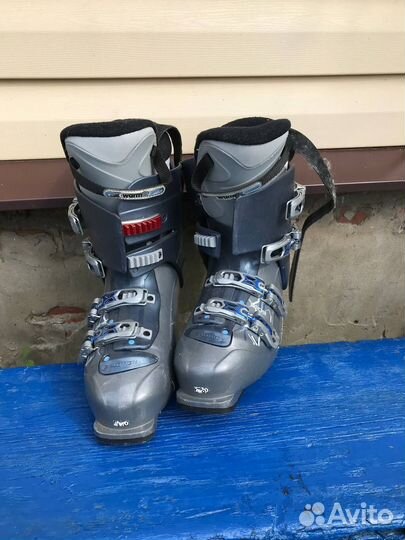 Горные лыжи + горнолыжные ботинки 43 размер