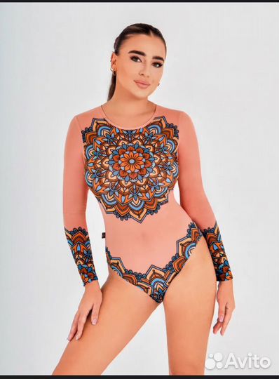 Купальник слитный SMART мандала spf 30