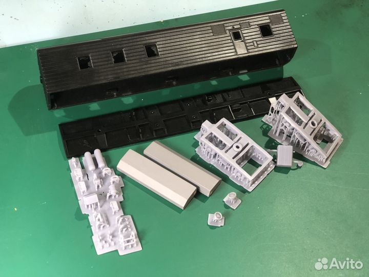 Вагон сжд 1:87