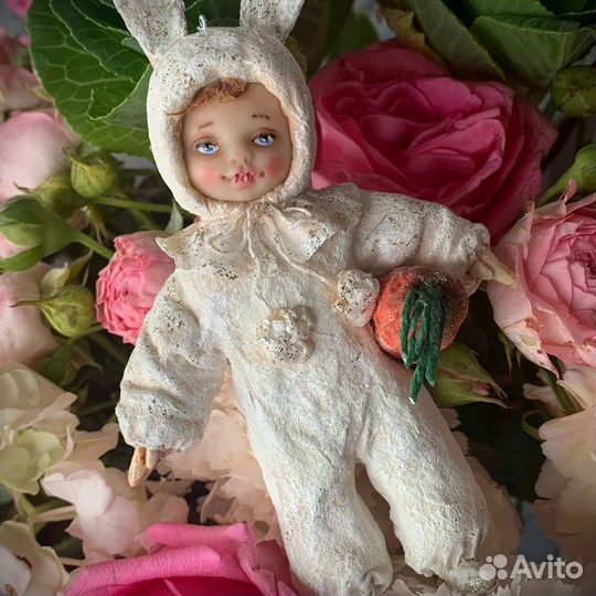 Ватные елочные игрушки