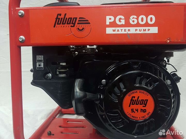 Бензиновая мотопомпа PG 600 600 л/мин