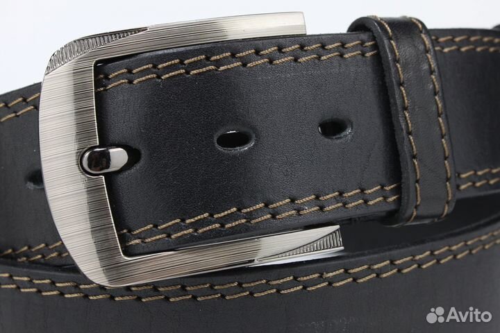 Мужской кожаный ремень 45 мм