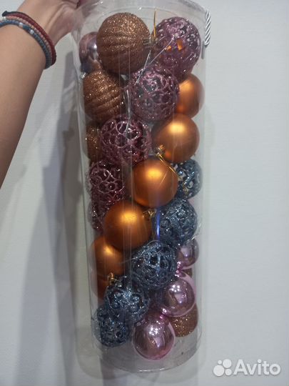 Набор елочных игрушек