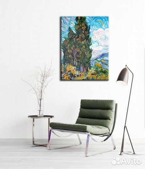 Фактурные картины маслом для интерьера на заказ