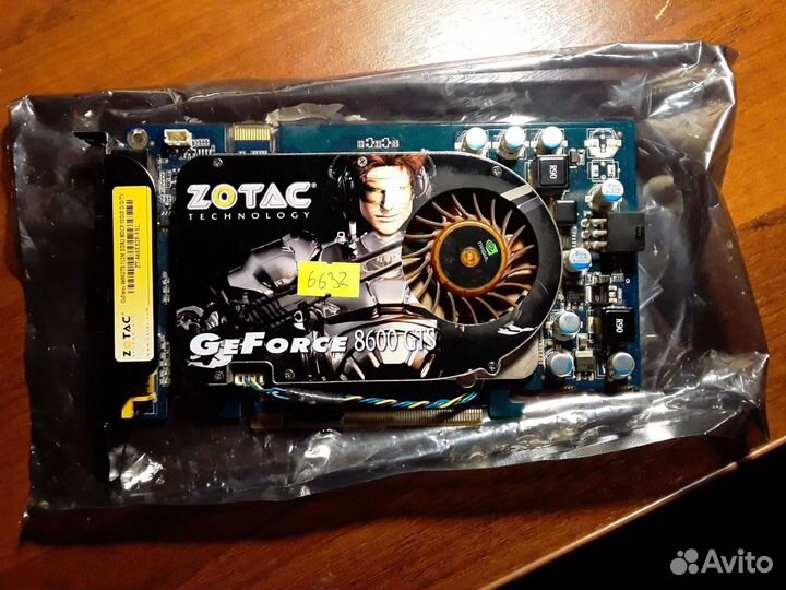 Видеокарта zotak 8600 GTS