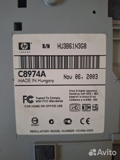 Цветной струйный принтер hp deskjet 3650