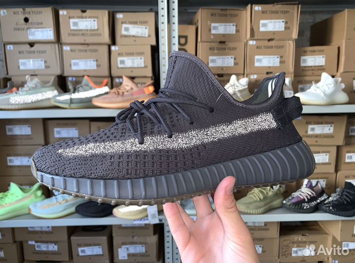 Adidas Yeezy Boost 350 Cinder Черные