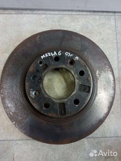 Диск тормозной передний Mazda 6 1
