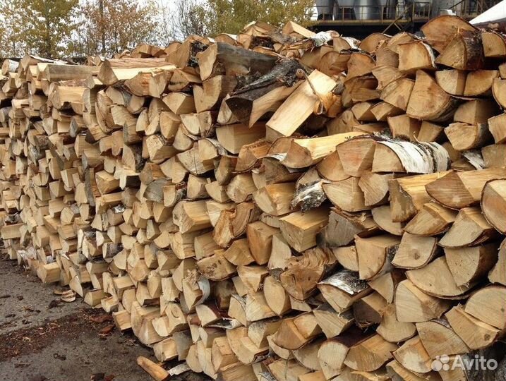Дрова березовые колотые Самовывозом