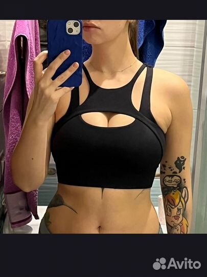 Спортивный топ бра