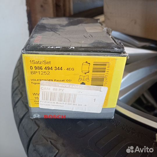 Тормозные колодки задние на volkswagen