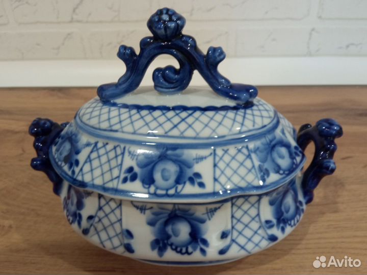 Посуда СССР Гжель