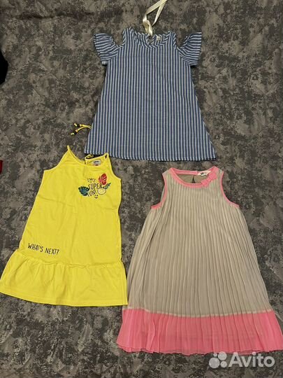 Продам пакет вещей на девочку 128-134