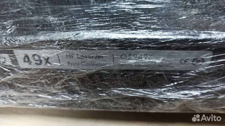 Картридж лазерный HP 49X (Q5949X) черный, с чипом