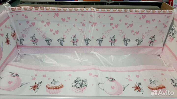 Бортики в детскую кроватку (новые)