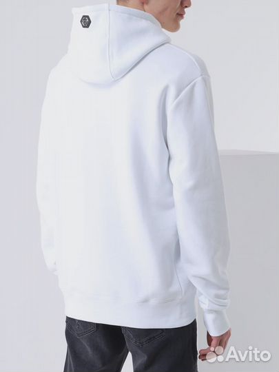 Худи хлопковое Philipp Plein