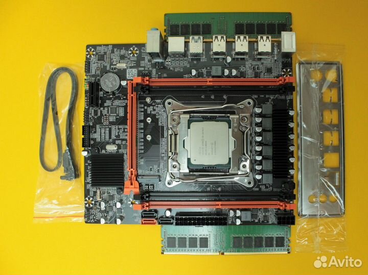Материнская плата 2011 X99 Xeon E5 2670v3 16 GB