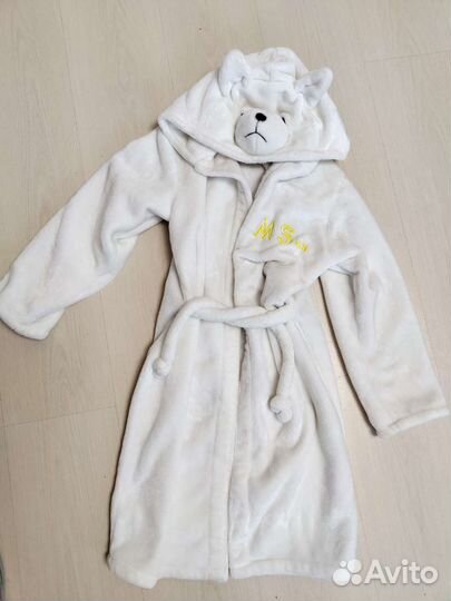 Детский махровый халат