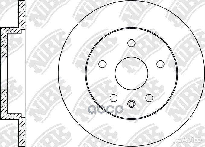 Диск тормозной chevrolet cruze 1.6 2009 - CHE