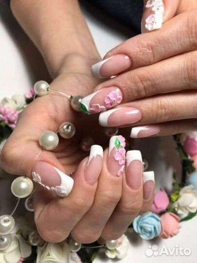 Маникюр, нарашивание ногтей, педикюр, шеллак