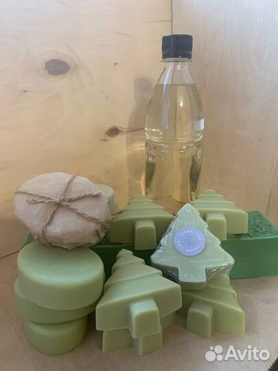 Пихтовое мыло ручной работы