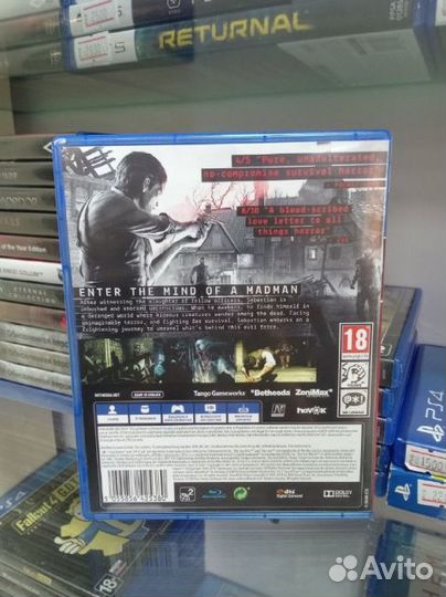 The Evil within диск ps4