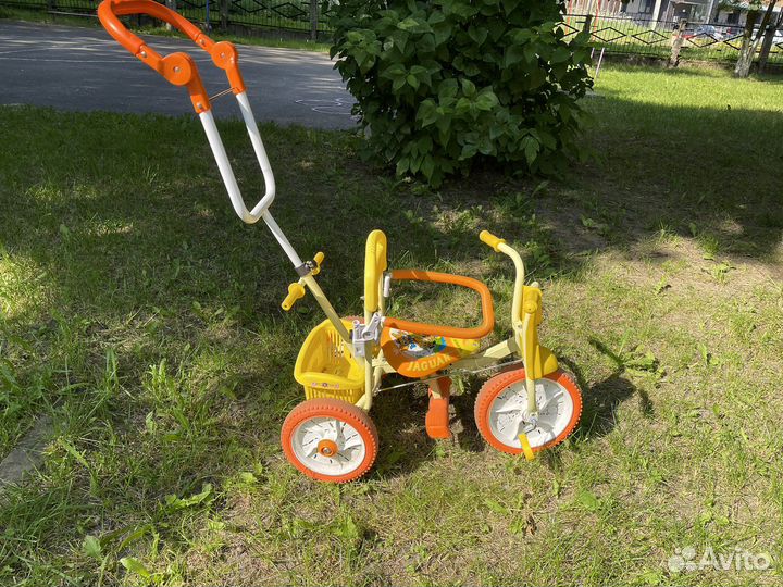 Велосипед с ручкой