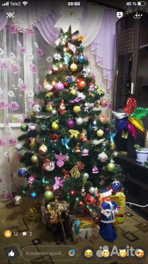 Елка искусственная 210см