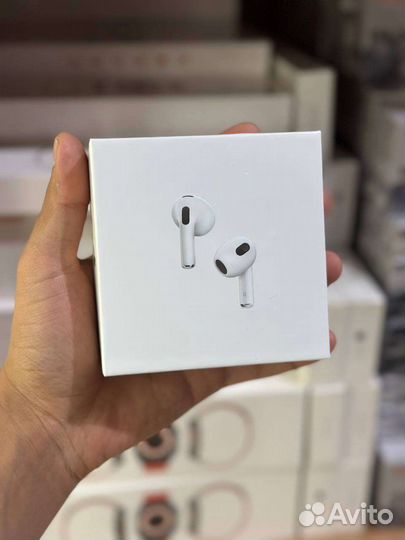 Беспроводные наушники airpods 3 реплика