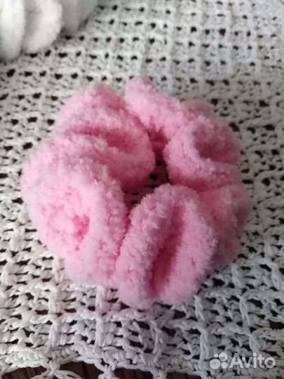 Резинки - скранчи для волос ручной работы